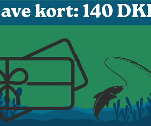 Fiske gavekort: 140 kr.