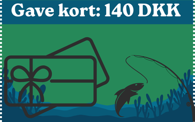 Fiske gavekort: 140 kr.