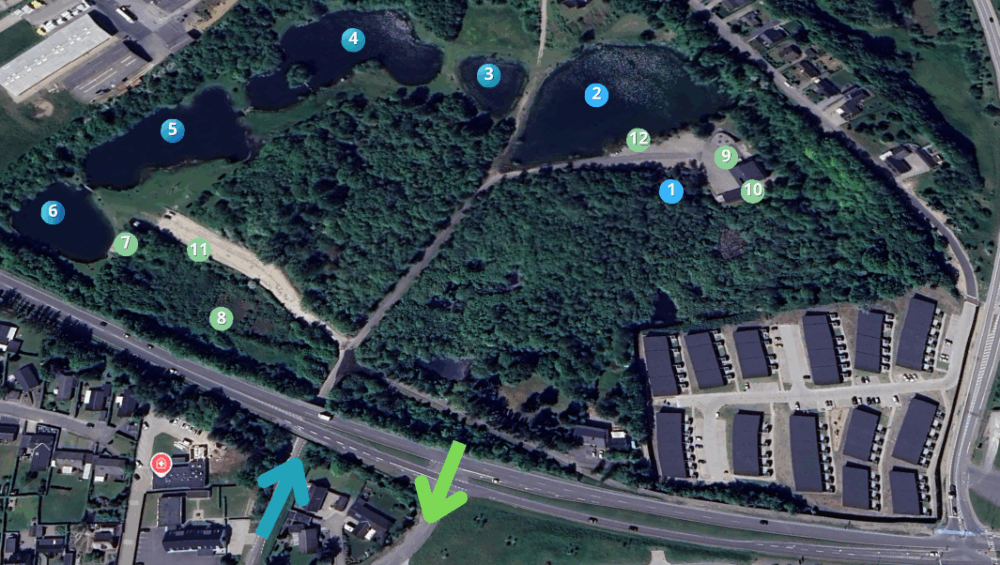 Søoversigt hedensted put and take